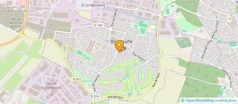 localisation de l'entreprise L'OUSTAOU à BONDOUFLE