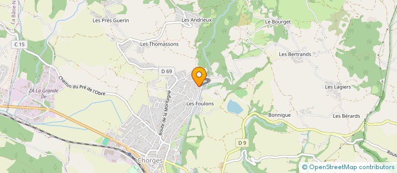 localisation de l'entreprise L'OUSTAOU à LA BATIE-NEUVE
