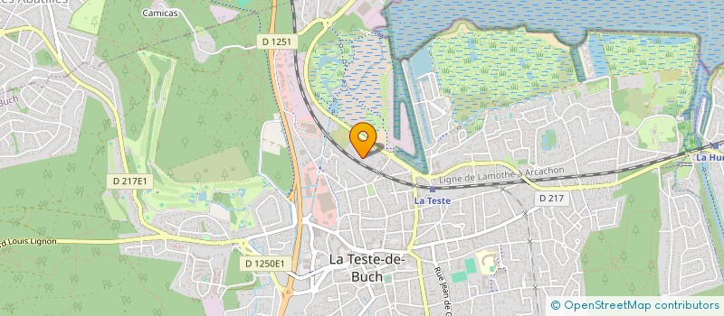 localisation de l'entreprise L'OUSTAOU DU BASSIN à LA TESTE-DE-BUCH