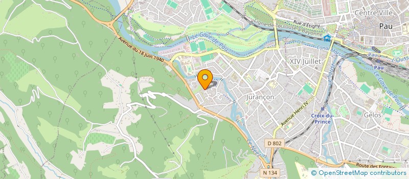 localisation de l'entreprise L'OUSTAU à JURANCON