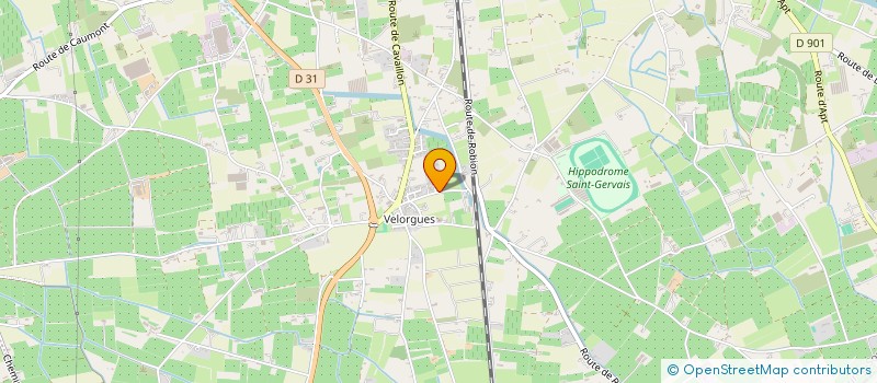 localisation de l'entreprise L'OUSTAU DE L'ISLE  L'ISLE-SUR-LA-SORGUE