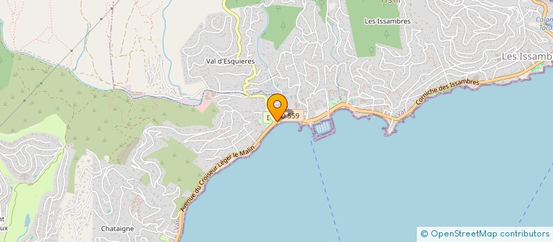 localisation de l'entreprise L'OUSTAU DE MAXIME à SAINTE-MAXIME