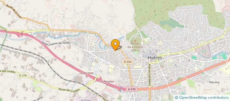 localisation de l'entreprise L OUSTAU DE PROUVENCO à HYERES