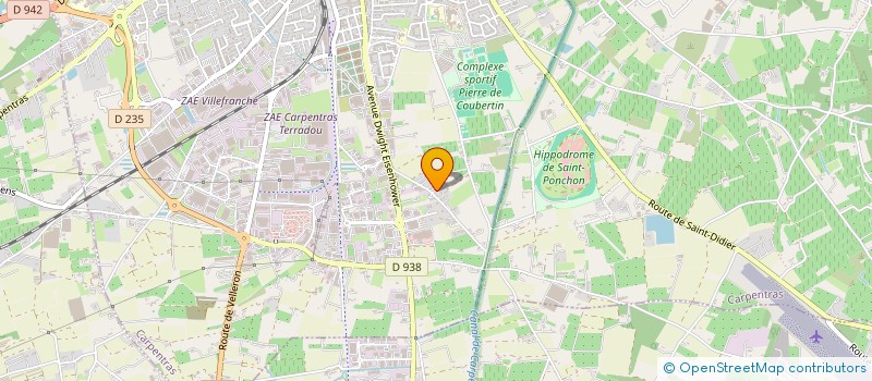 localisation de l'entreprise L'OUSTAU DES REVES  CARPENTRAS