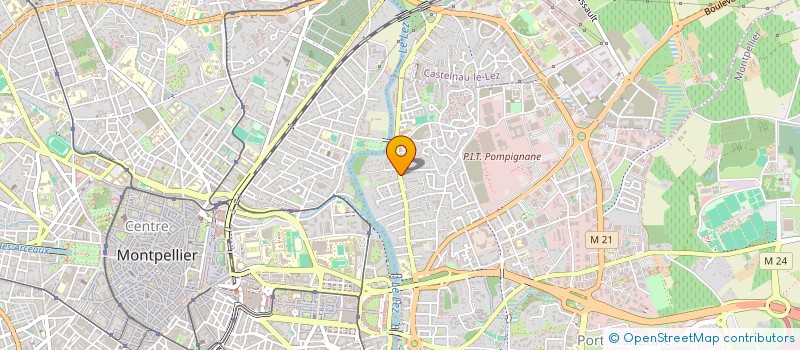 localisation de l'entreprise L'OUSTAU OCULUS à MONTPELLIER