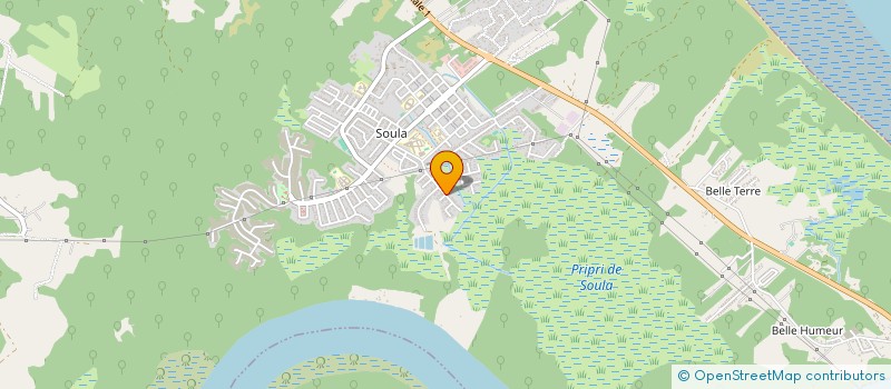 localisation de l'entreprise L'OUTIL EN MAIN 973  CAYENNE