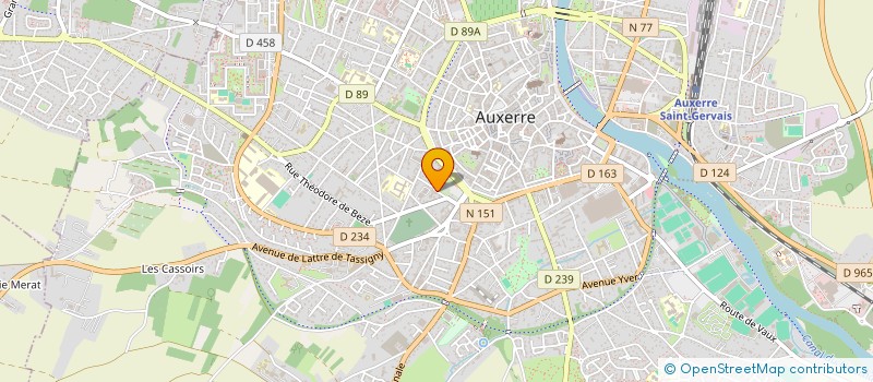 localisation de l'entreprise L OUTIL EN MAIN AUXERROIS à AUXERRE