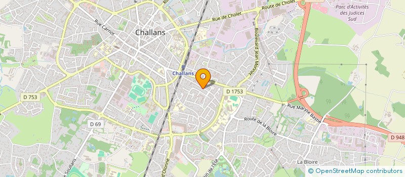 localisation de l'entreprise L'OUTIL EN MAIN DE CHALLANS à CHALLANS