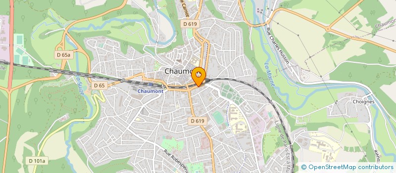 localisation de l'entreprise L'OUTIL EN MAIN DE CHAUMONT ET DU PAYS CHAUMONTAIS à CHAUMONT