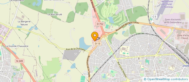 localisation de l'entreprise L'OUTIL EN MAIN DE CHOLET à CHOLET