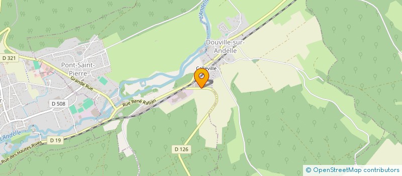 localisation de l'entreprise L'OUTIL EN MAIN DE L'ANDELLE  PONT-SAINT-PIERRE