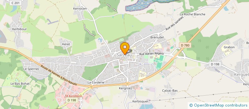 localisation de l'entreprise L'OUTIL EN MAIN DE SARZEAU PRESQU'ILE DE RHUYS  SARZEAU