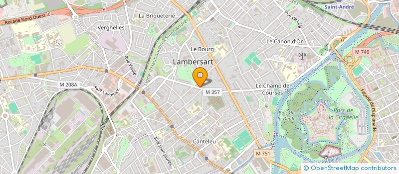localisation de l'entreprise L'OUTIL EN MAIN DE TOURCOING à LAMBERSART