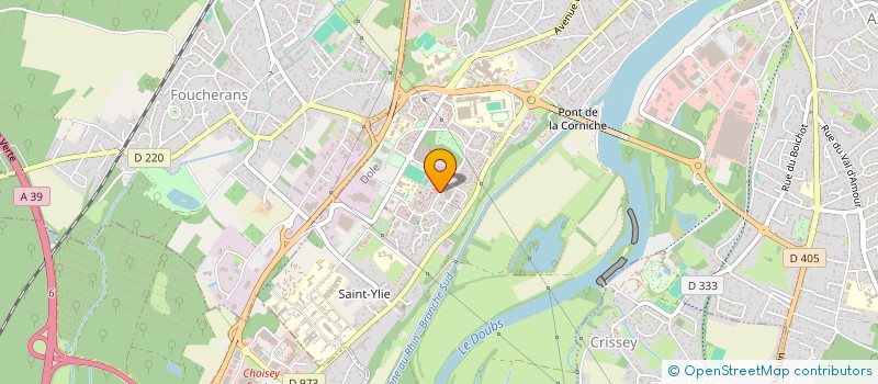 localisation de l'entreprise L'OUTIL EN MAIN DOLE-LES MESNILS-PASTEUR à DOLE