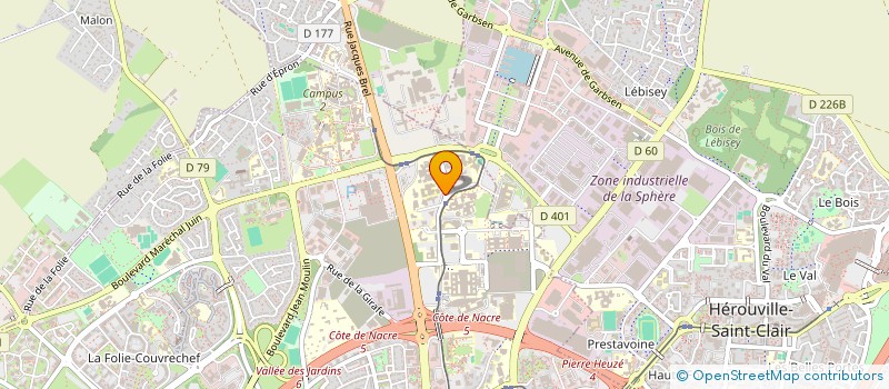 localisation de l'entreprise L OUTIL EN MAIN DU CALVADOS à CAEN
