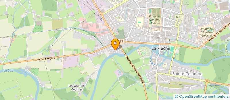 localisation de l'entreprise L'OUTIL EN MAIN DU PAYS FLECHOIS à LA FLECHE