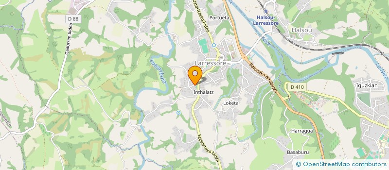 localisation de l'entreprise L'OUTIL EN MAIN ERROBI  LARRESSORE