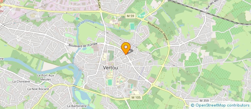 localisation de l'entreprise L'OUTIL EN MAINS  VERTOU