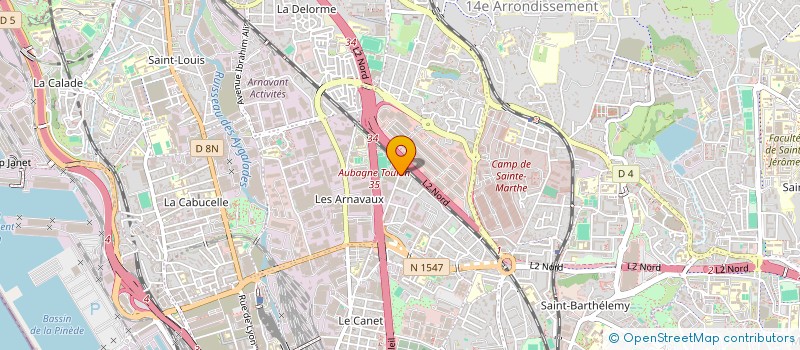 localisation de l'entreprise L'OUTILLAGE MERIDIONAL à MARSEILLE