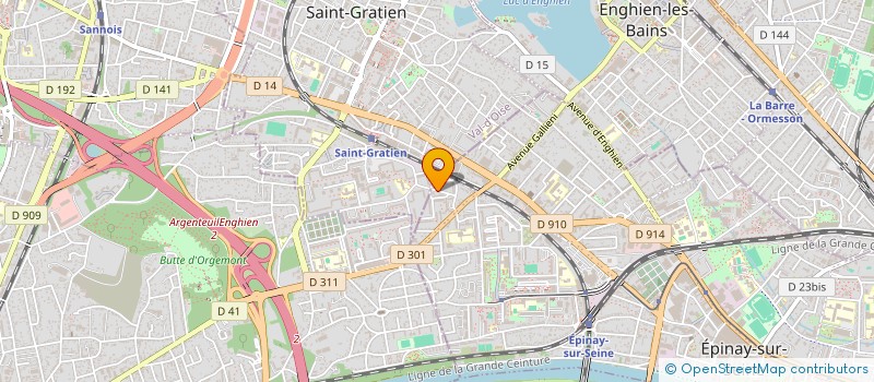 localisation de l'entreprise L'OUTSIDER à EPINAY-SUR-SEINE