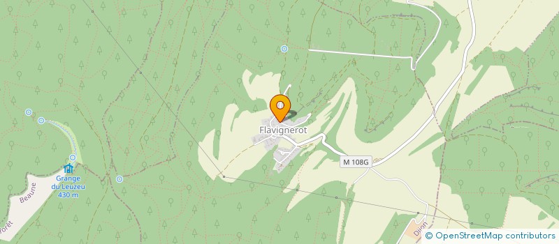 localisation de l'entreprise L'OUVERTURE  MONT-SAINT-JEAN