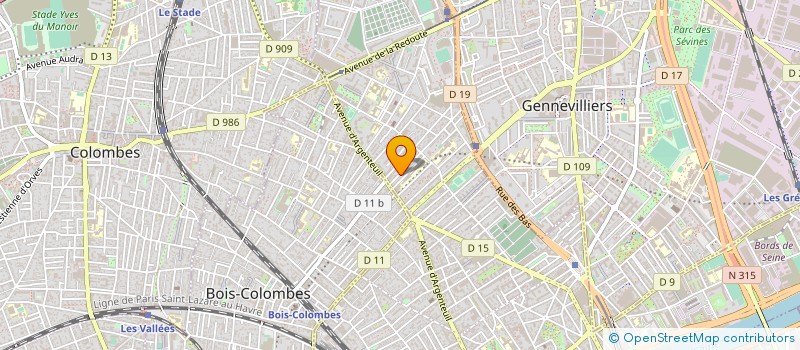 localisation de l'entreprise L'OUVERTURE FRANCAISE à ASNIERES-SUR-SEINE