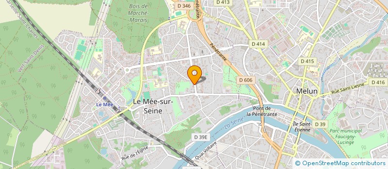 localisation de l'entreprise L'OUVERTURE TELETRANS à LE MEE-SUR-SEINE