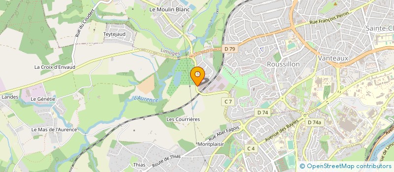 localisation de l'entreprise L'OUVRAGE  ISLE