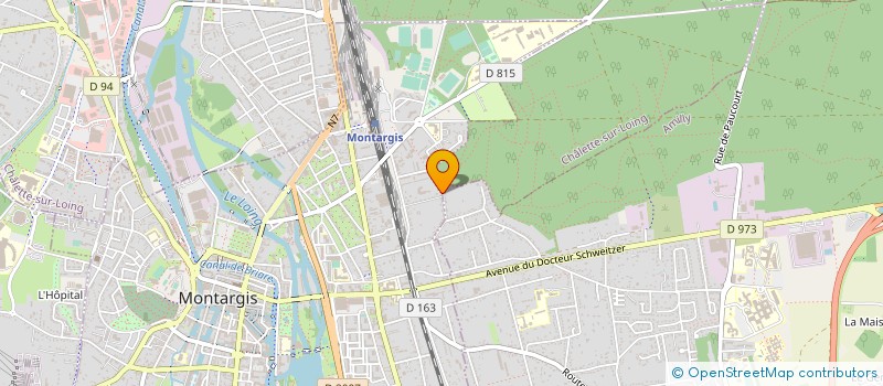 localisation de l'entreprise L OUVRAGE CONTEMPORAIN à MONTARGIS