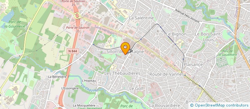 localisation de l'entreprise L'OUVRE-BOITES 44 à SAINT-HERBLAIN