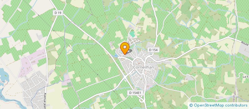 localisation de l'entreprise L OVALE  CORNEILHAN