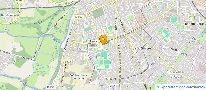 localisation de l'entreprise L OVALIE CAENNAISE à CAEN