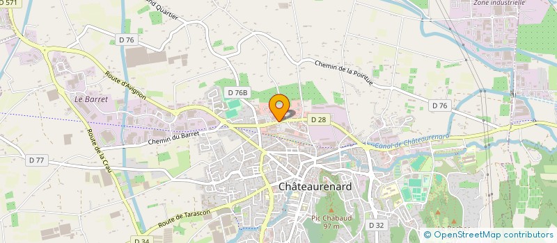 localisation de l'entreprise L'OVALIENNE  CHATEAURENARD