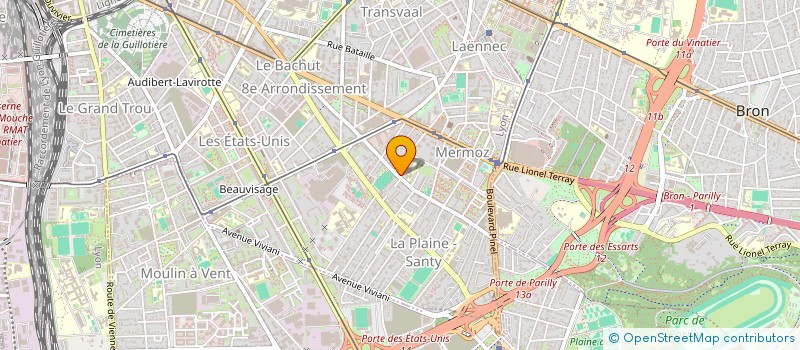 localisation de l'entreprise L'OVALYS  LYON