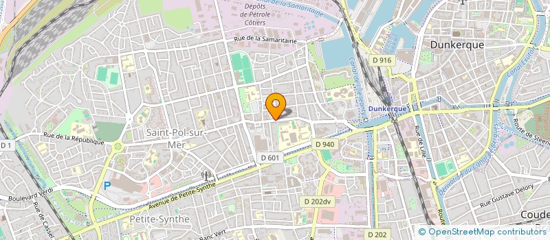 localisation de l'entreprise L'OVERDOSE à DUNKERQUE
