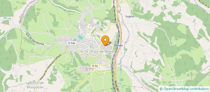 localisation de l'entreprise L'OXYGENE DU PERIGORD  PAYS DE BELVES