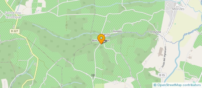 localisation de l'entreprise L'OYAT  FONTET