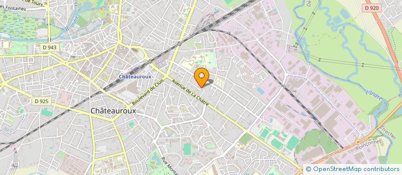 localisation de l'entreprise L'OYAT à CHATEAUROUX