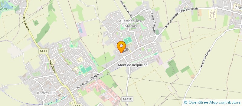 localisation de l'entreprise L'OZMAYRA  ALLENNES-LES-MARAIS