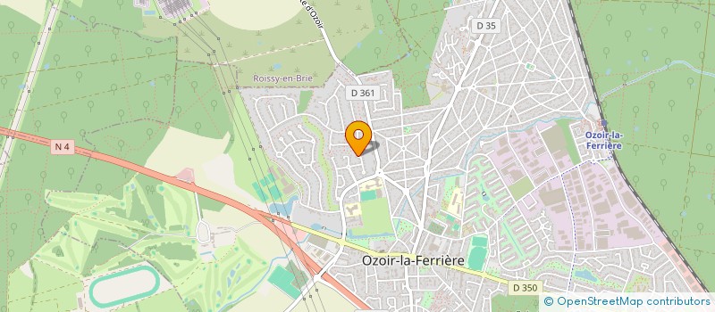 localisation de l'entreprise L'OZOIR II à OZOIR-LA-FERRIERE
