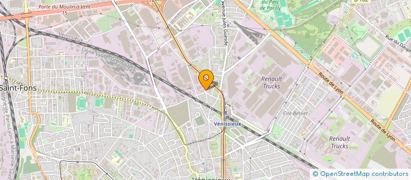 localisation de l'entreprise L.P.4  SAINT-PRIEST