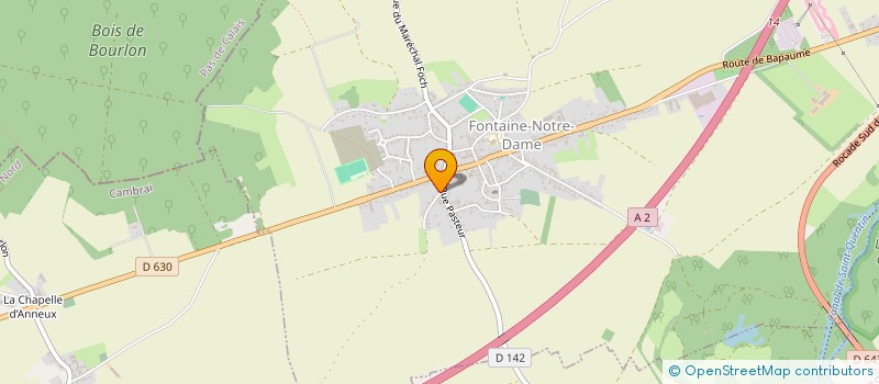 localisation de l'entreprise L P à FONTAINE-NOTRE-DAME