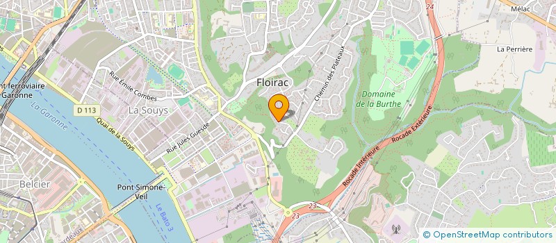 localisation de l'entreprise L&P  FLOIRAC