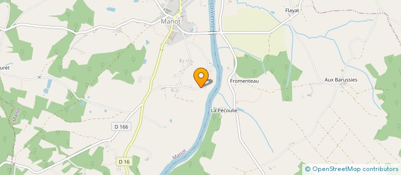 localisation de l'entreprise L.P.A à MANOT