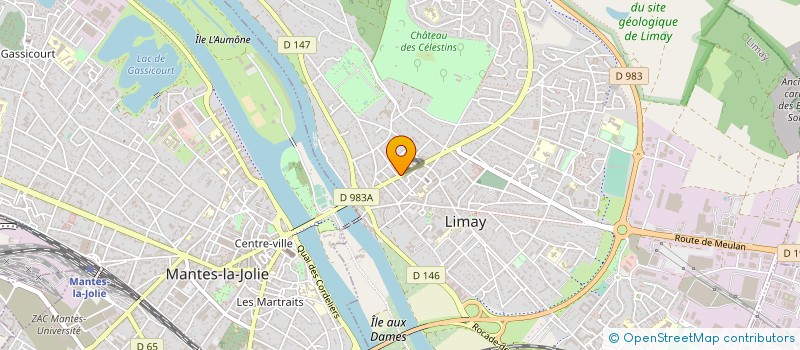 localisation de l'entreprise L P A à LIMAY