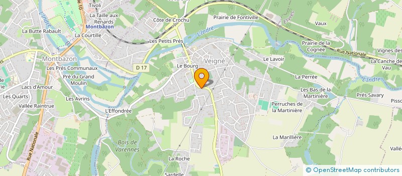 localisation de l'entreprise L&P ASSOCIATE à VEIGNE