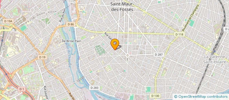 localisation de l'entreprise L.P.B.2 à SAINT-MAUR-DES-FOSSES