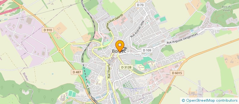 localisation de l'entreprise L P B  GRUCHET-LE-VALASSE