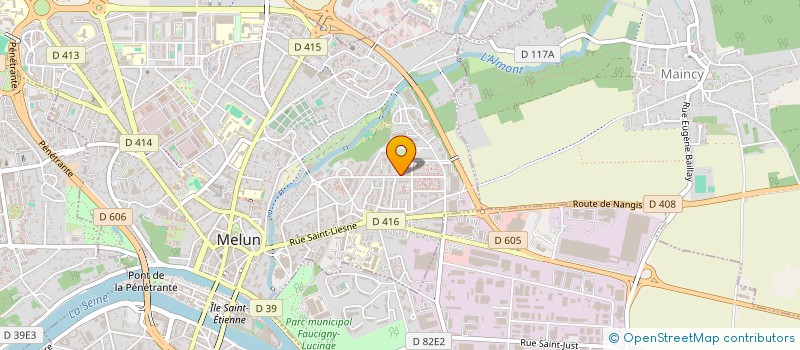 localisation de l'entreprise L P B à MELUN