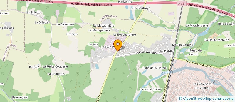 localisation de l'entreprise L&P BOIS DE CHAUFFAGE à VILLEPERDUE
